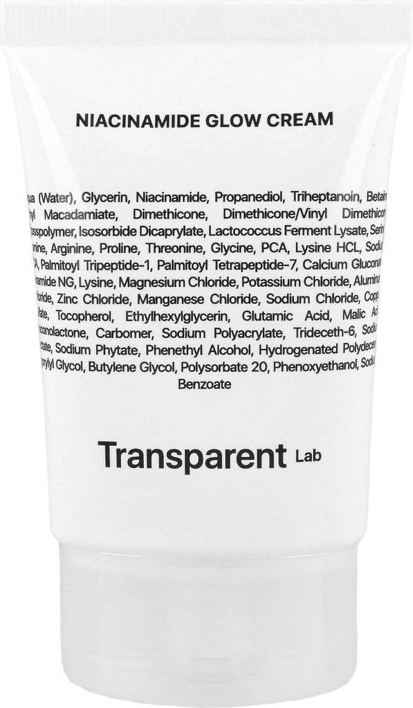 Transparent Lab - Niacinamide Glow Cream, 50ml