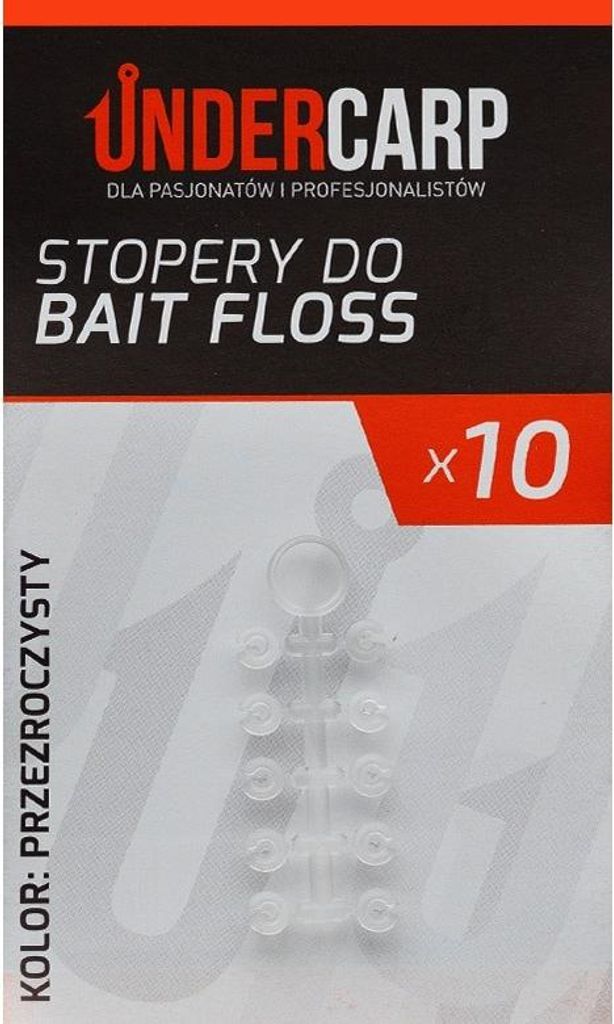 Bait Floss Stoppers Under Carp Transparent