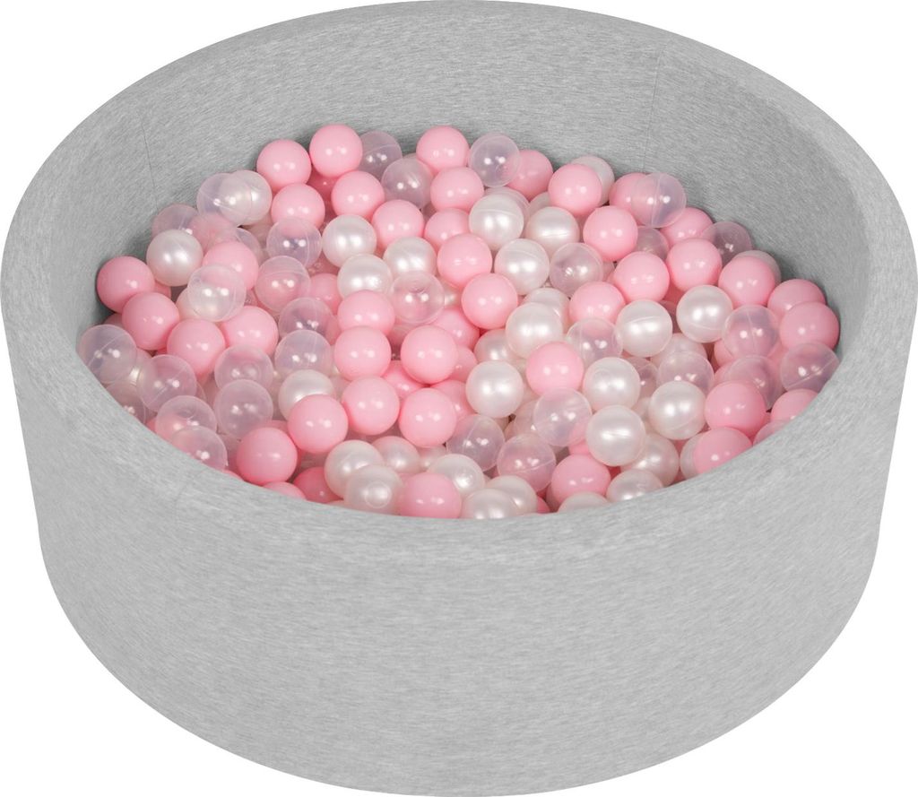 Selonis Bällebad 90x30cm mit 200 Bunten Bällen ∅6cm - Für Produktbild 