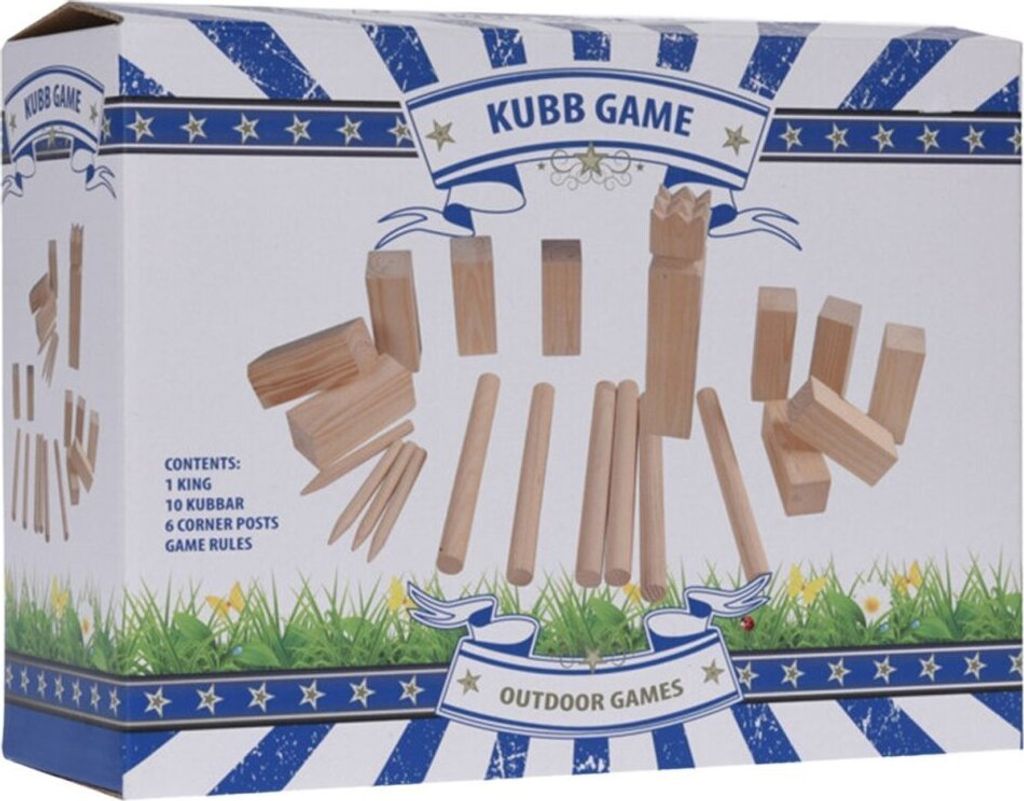Outdoor Games Outdoor-Spiele Kubb-Spiel - Holz - 21-teilig Produktbild 11