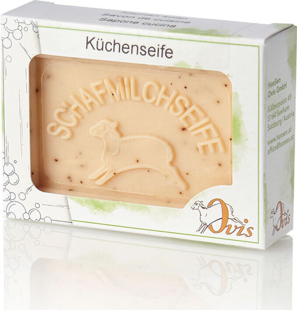 Ovis Schafmilchseife Naturprodukte Küchenseife Verpackt Produktbild 