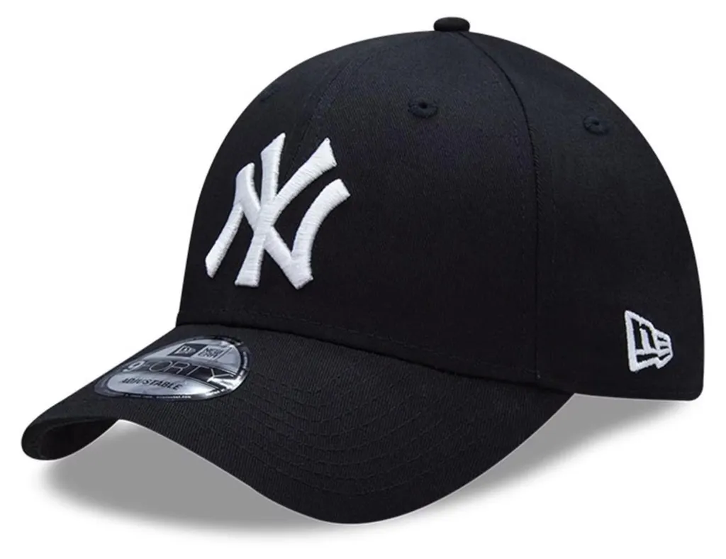 Casquette New Era Yankees noir et argent - Modèle Baseball 9FORTY Adulte