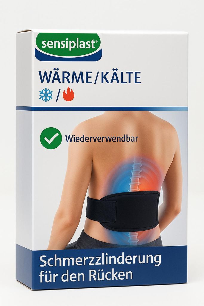 Sensiplast Wärme- & Kälte-Kompresse Set für den Rücken – Produktbild 