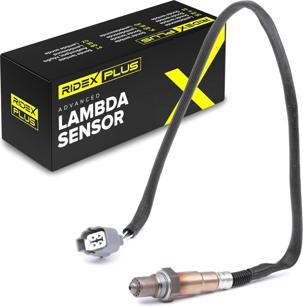 RIDEX PLUS Lambdasonde für HONDA CIVIC VII Hatchback (EU, EP, EV) Beheizt 510mm 3922L0266P