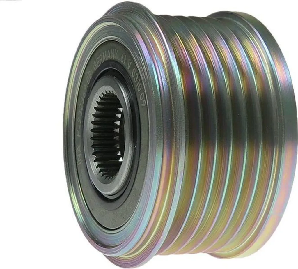 AS-PL AFP0029(INA) Ruota libera alternatore OE 77362558 compatibile con V70, S80, Partner, Expert, Boxer, 406, 308, 306, 206, Clubman, Mini, Freelander, S-Max, Mondeo, Galaxy, Ulysse, Scudo, Ducato, Xsara, Jumpy, Jumper, Evasion, C5, C4, C4er, C3, C2, Berlingo
