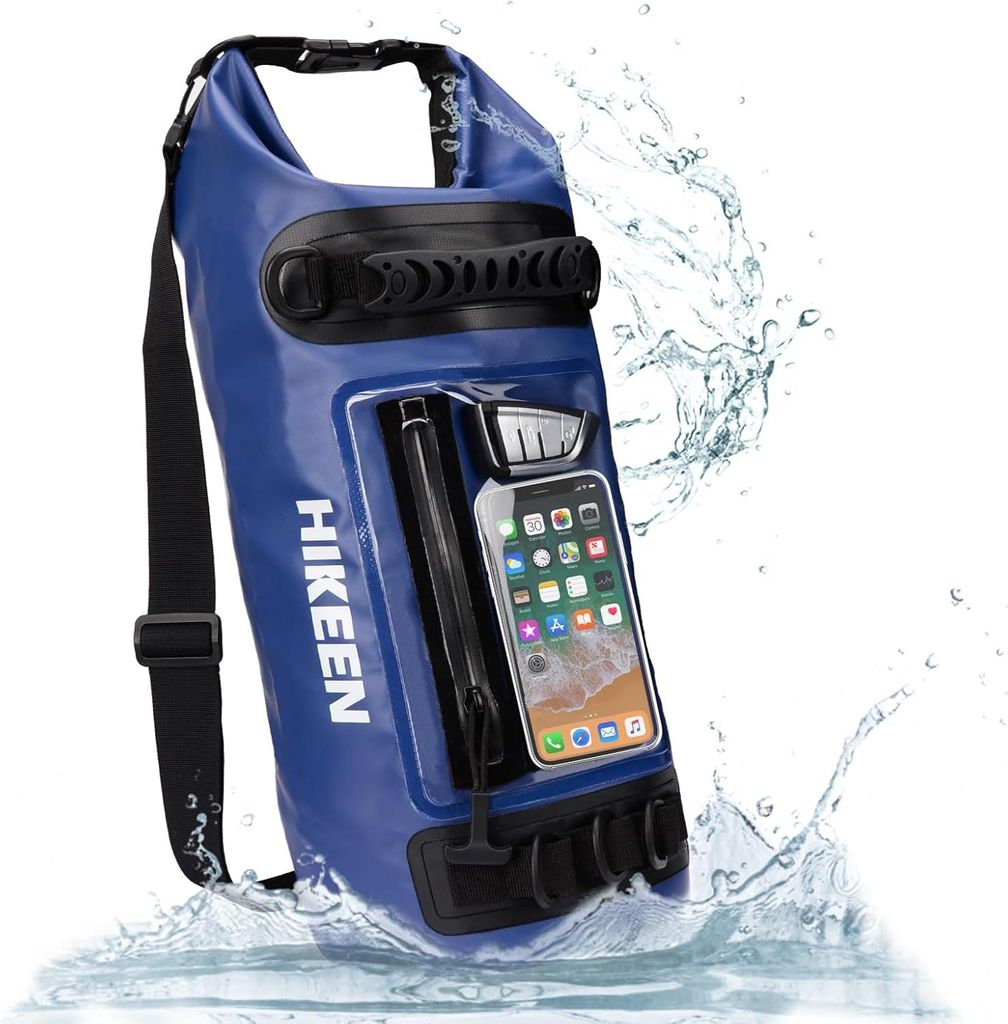 Bosteady 10L Rucksack, wasserdicht, Touchscreen-Hülle, Produktbild 