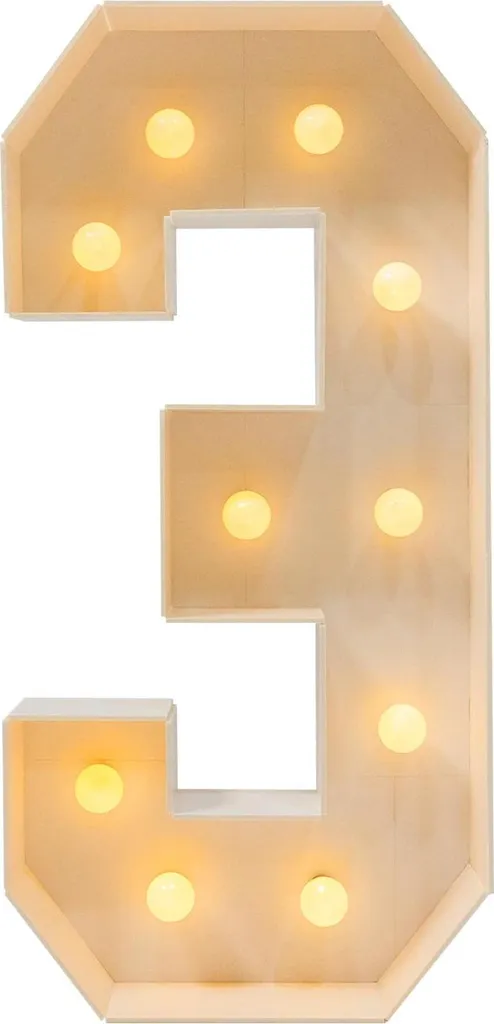 Numero 30 Luminoso LED Professionale - Prezzo Stock KT Board