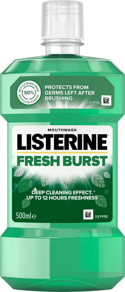 Bain de bouche anti-plaque Fresh Burst - Contenu : 500 ml Image du produit 