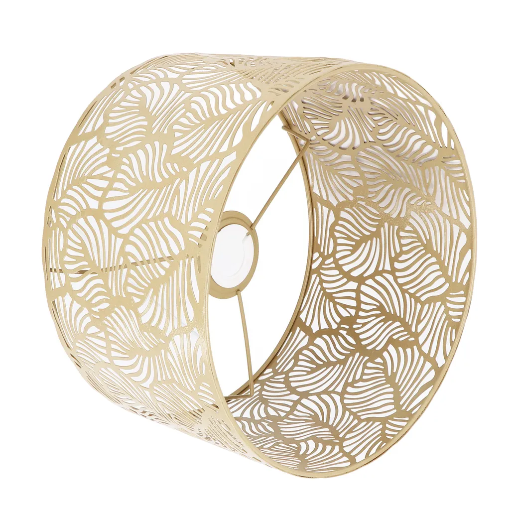 Abat-jour universel E14 E27 or - Solution déco moderne pour luminaire