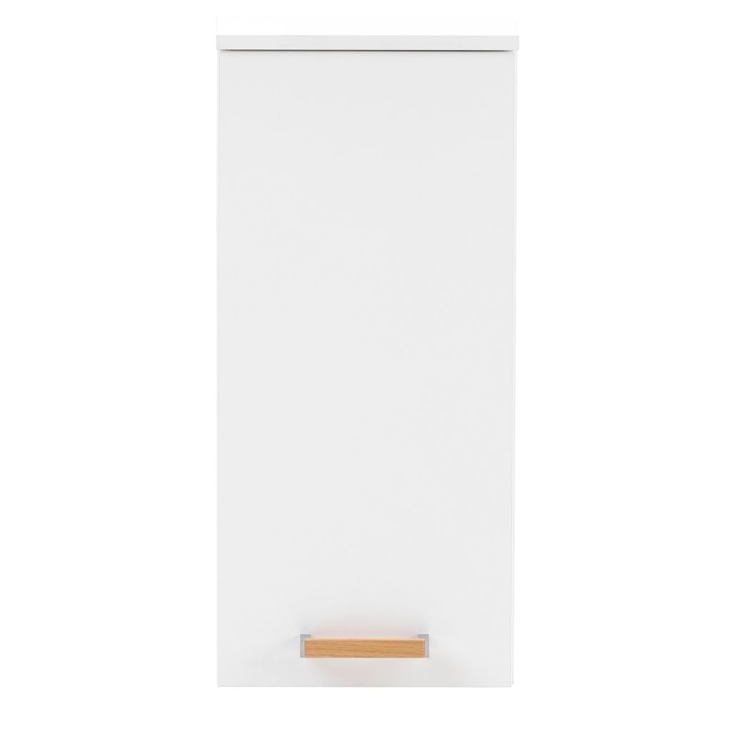 MÖBELPARTNER Badschrank Duo 146532 kreideweiß 32,7 x 16,3 x 72,3 cm