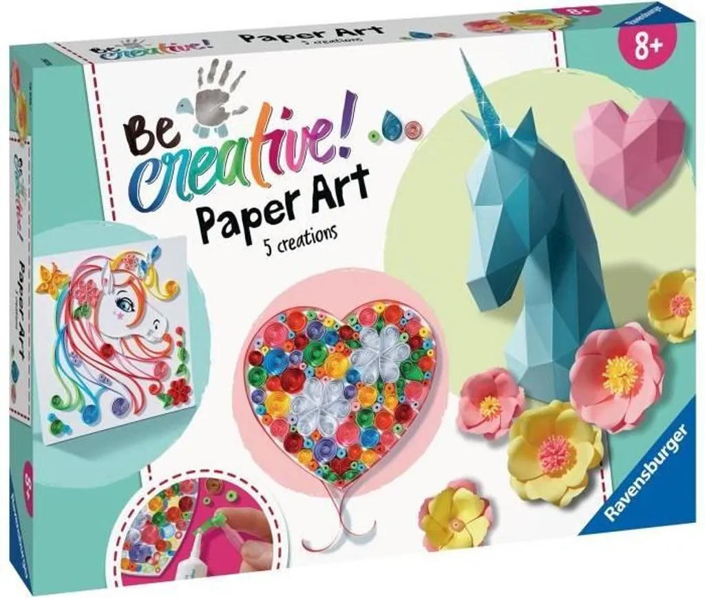 Offerta Set Creativo Paper Art Maxi | Origami 3D e Quilling 9 in 1
