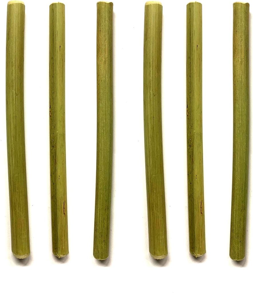 Set di 6 cannucce in bambù | Cannucce riutilizzabili | Immagine del prodotto 