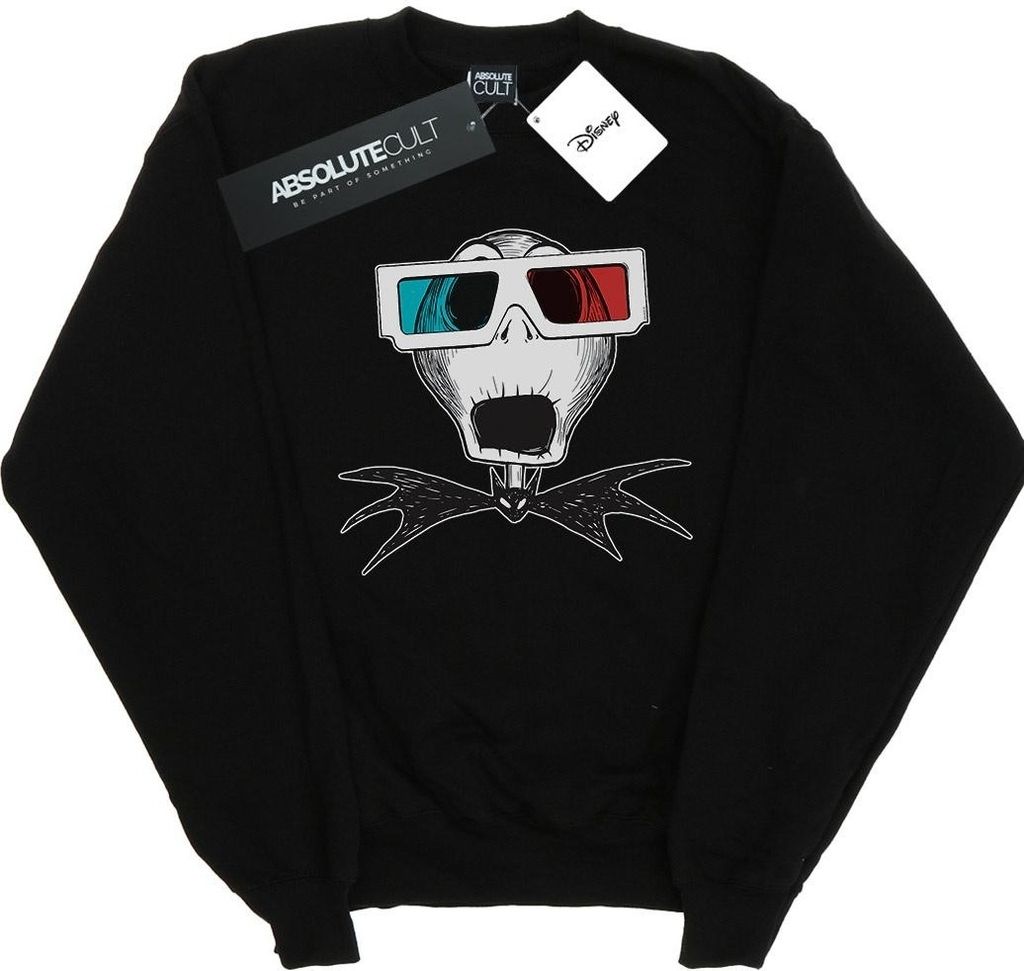 Disney - "Nightmare Before Christmas" Sweatshirt für Damen BI31791 (XL) (Schwarz)