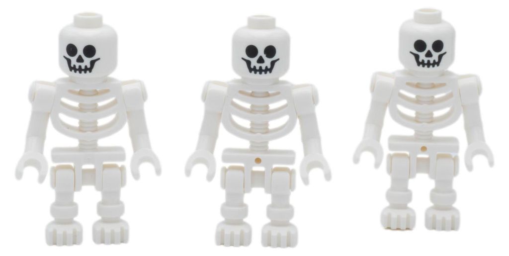 LEGO® Skelette Skeleton 3 Minifiguren Produktbild 