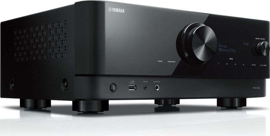 Yamaha RXV-6A 100 W 7.2 Kanäle Surround 3D Schwarz Produktbild 