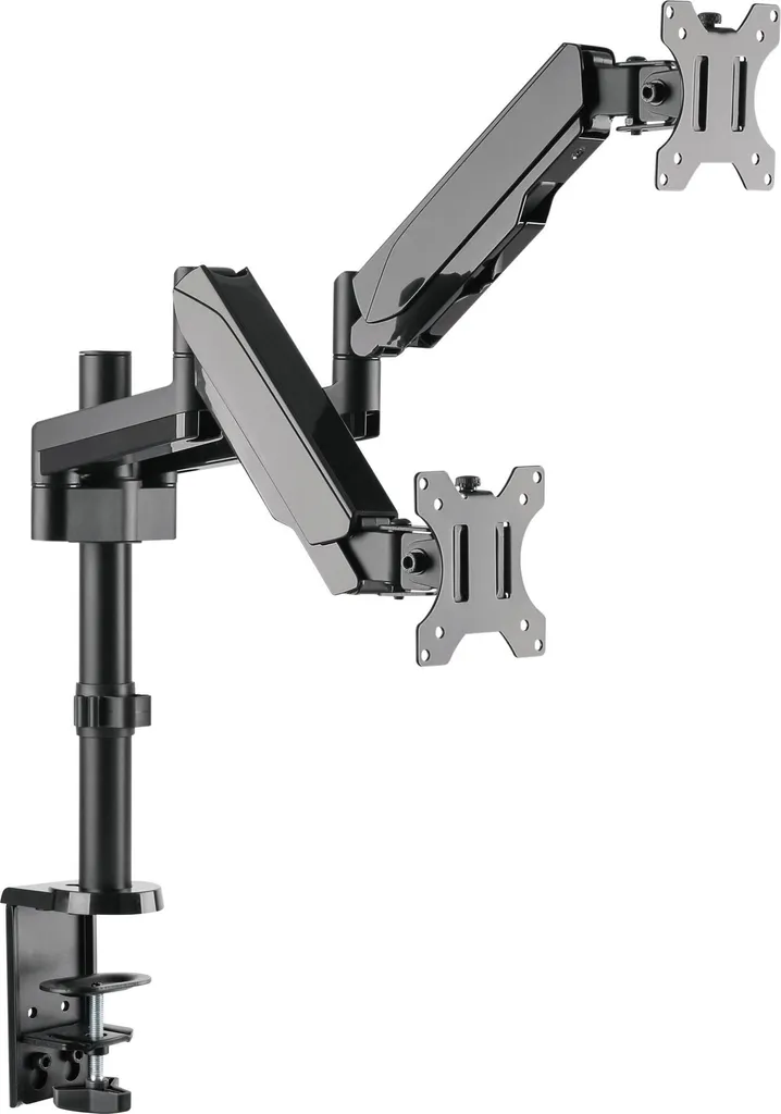 Bras de moniteur AlzaErgo Arm D05B Tube de bureau noir robuste