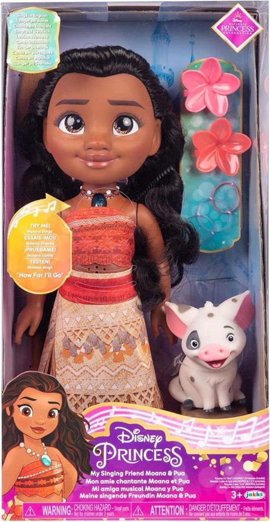 Disney Prinzessin Moana Puppe Mein singender Freund Moana & Produktbild 