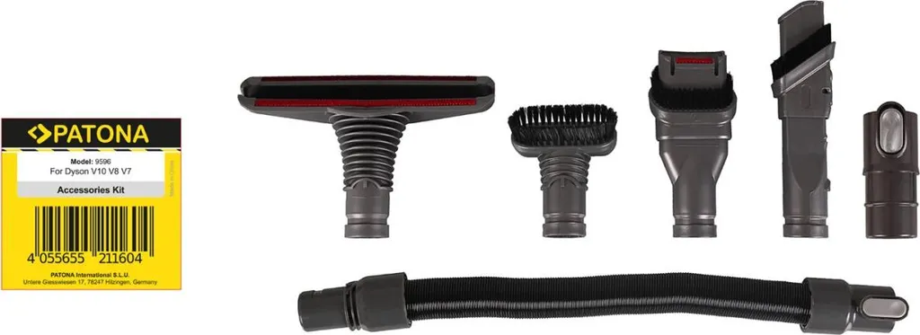 Kit Pulizia Casa e Auto per Dyson V8 V10 V11 SV10 - 6 Accessori