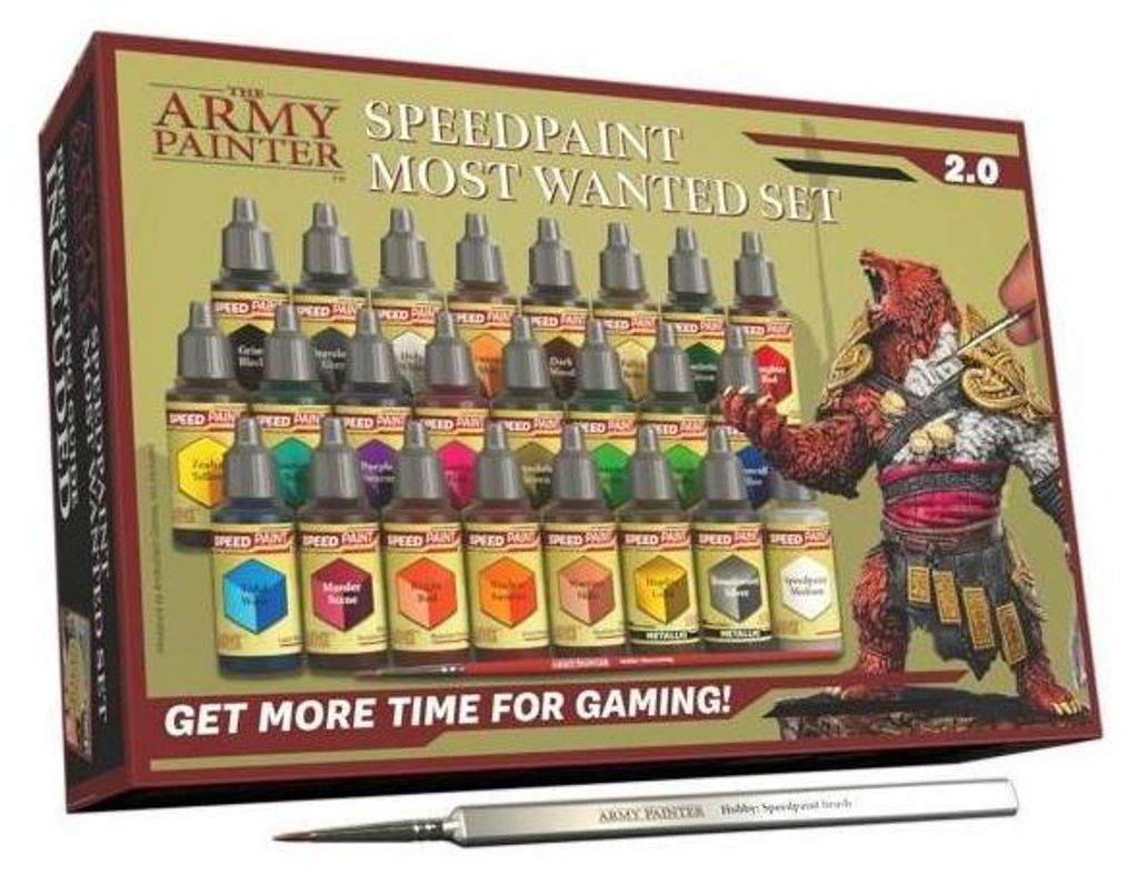 The Army Painter SPEEDPAINT MOST WANTED SET 2.0, Schwarz, Produktbild 