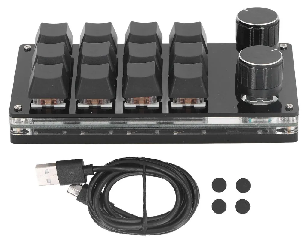 Clavier gaming mécanique pour macros et raccourcis montage vidéo PC Mac