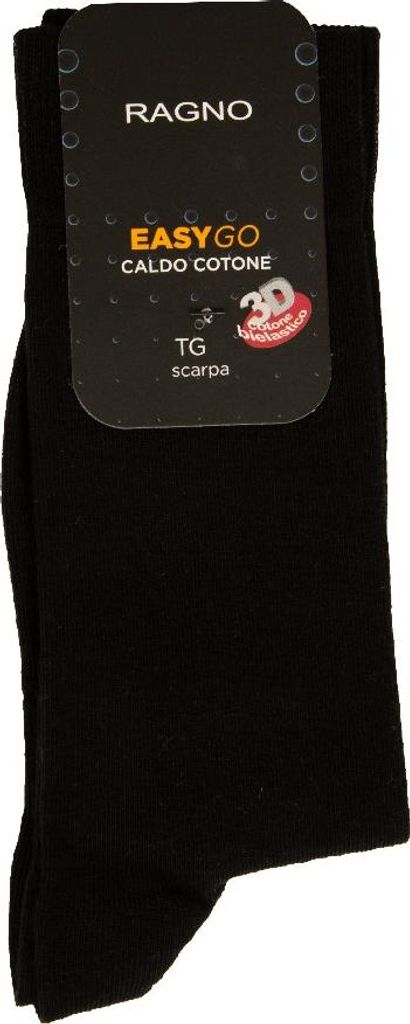 Kurze warme Stretch-Baumwollsocke RAGNO Artikel 09489C, 2-39/42, Cotone 76%,Poliestere 22%,Elasthan 2%