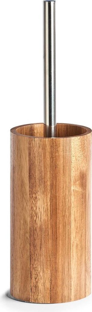 Zeller Toilettenburste im Halter - Akazienholz - H36 cm