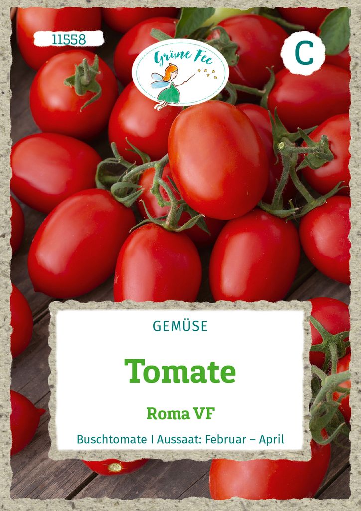 Grüne Fee - Tomate Roma VF Samen - 11558