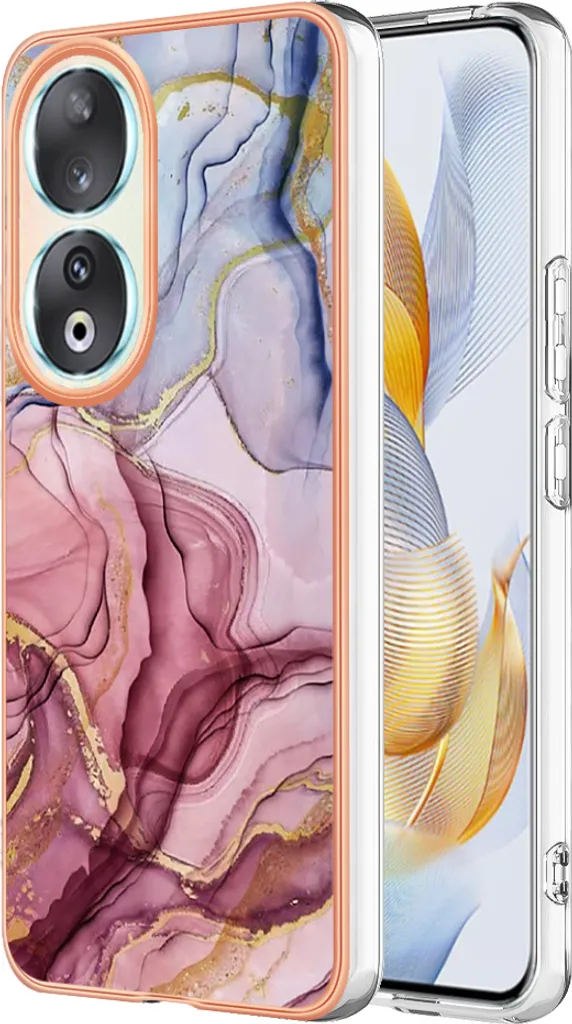 Cover Portafoglio JIAFEI Per Honor 90 5G, In PU E TPU, Con Slot Per Schede E Funzione Supporto, Chiusura Magnetica, Nero