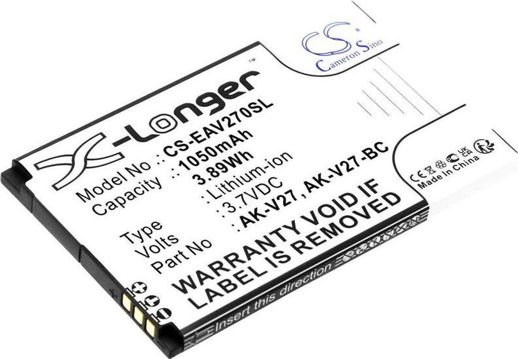 Baterie pro Emporia Simplicity, V27, 2600 mAh, Li-Ion Obrázek produktu 