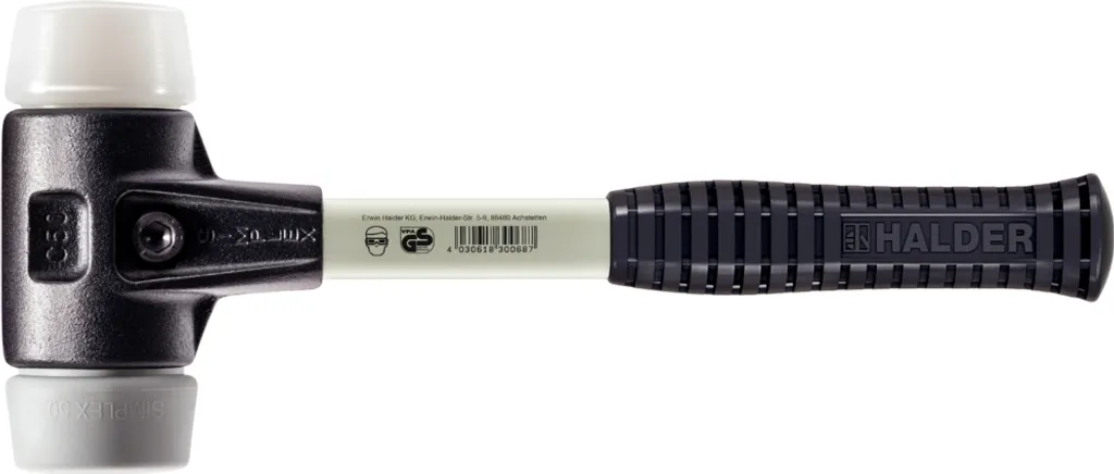 Mazzuola Halder SIMPLEX 3717.030 | TPE-medio & Superplastico Ø30mm