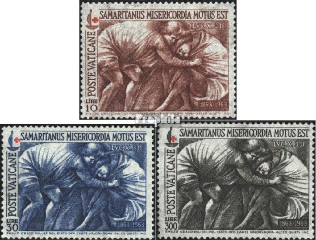 Briefmarken Vatikanstadt 1964 Mi 459-461 (kompl.Ausg.) postfrisch Sondermarken