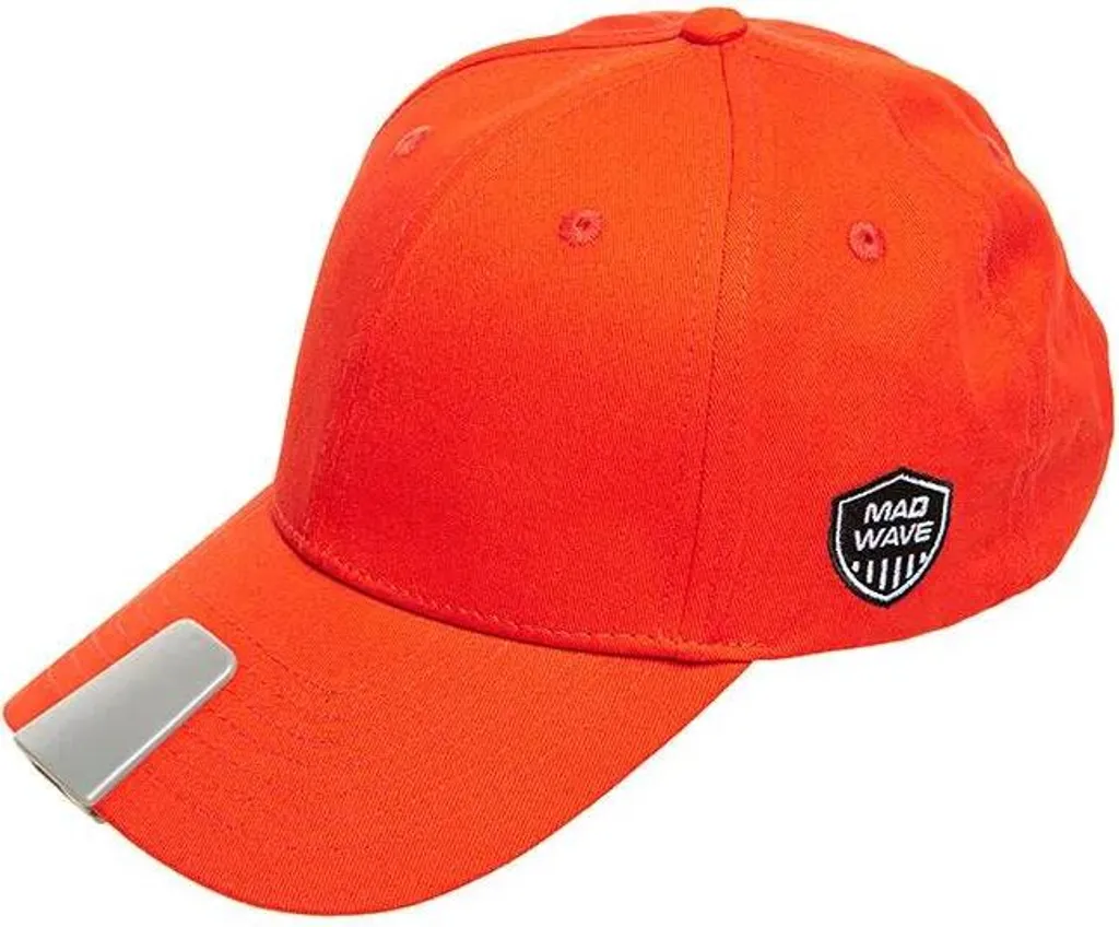 Bonnet de Natation pour Club et Entraînement Madwave Whistle Orange