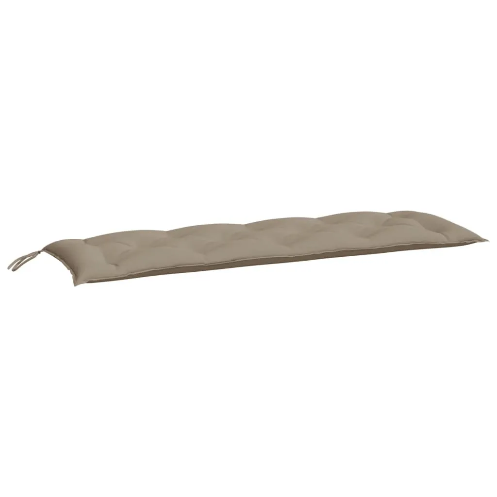 Cuscino Panca vidaXL 150x50x7 cm Oxford Taupe - Arredo Esterno Premium