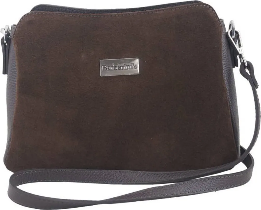Sac en cuir véritable Barberini's 93111 avec finitions main