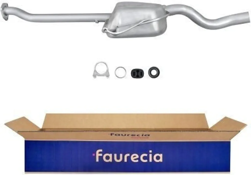 Pot d'Échappement Central pour Fiat Tipo - Silencieux HELLA Qualité OE