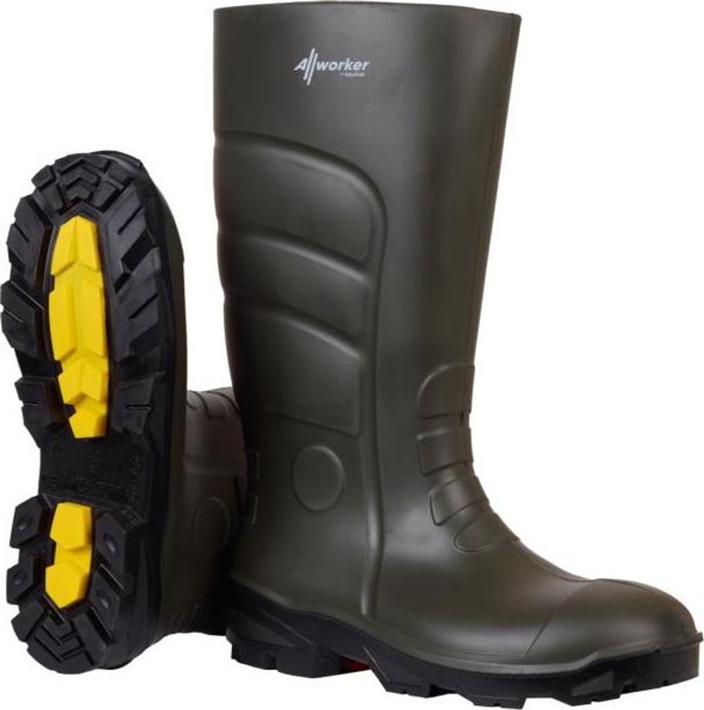 SOLIDUR Allworker 04 Grüne Stiefel – ARO4VT-41
