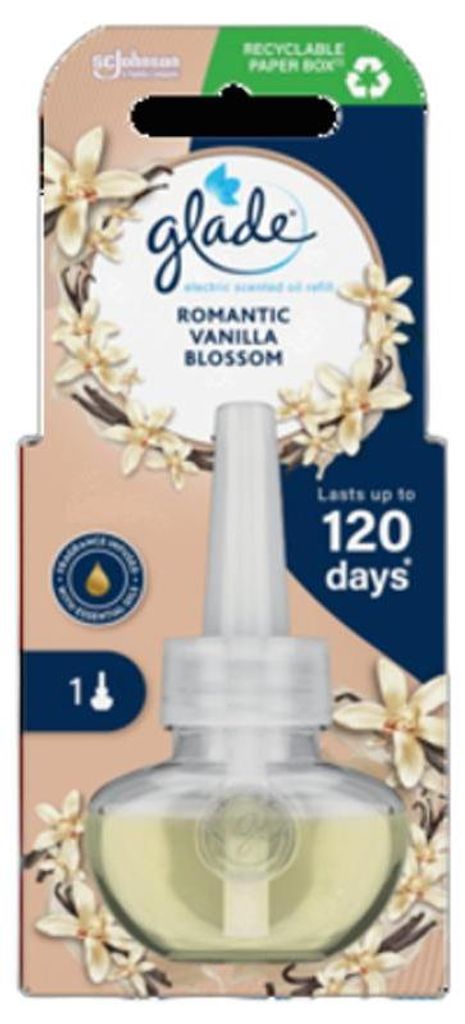 Glade Romantic Vanilla Blossom zapas do odświeżacza elektrycznego 20 ml