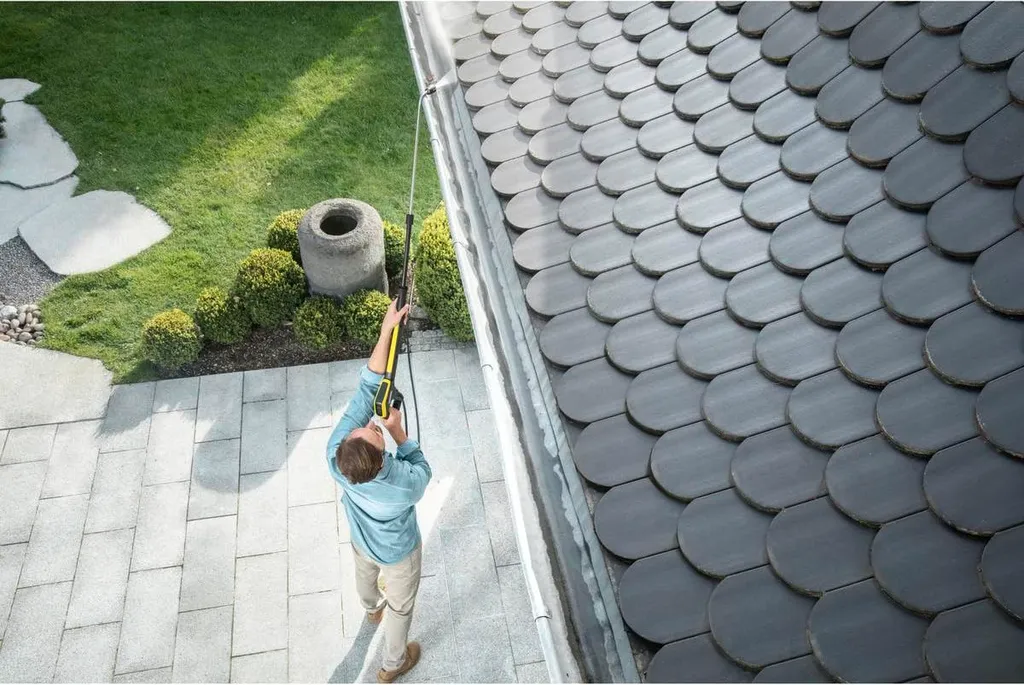 Lance coudée Karcher 26388170 : Solution pour accès difficiles et toits - 11