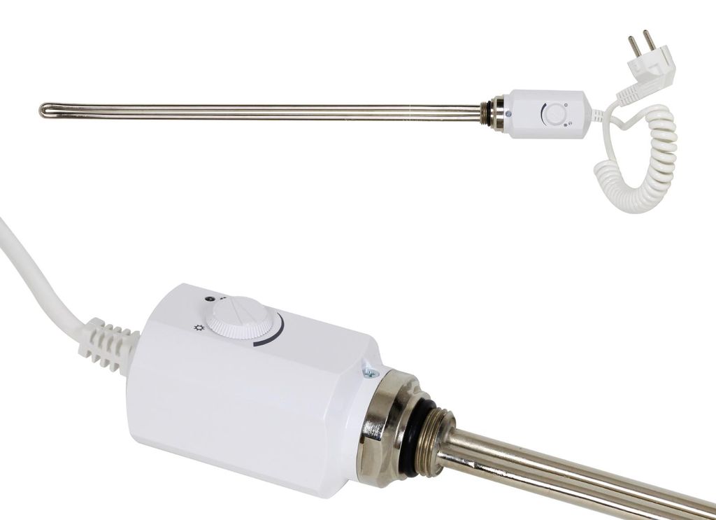 Elektro Heizstab Heizlanze 1/2" Heizpatrone Heizelement Produktbild 