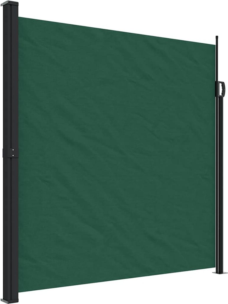 vidaXL Výsuvná bočná markíza Tmavo zelená 200x300 cm Obrázok produktu 