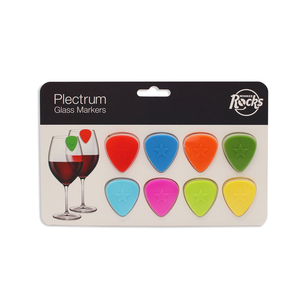Plektrum Gitarre Glasmarkierer im 8er Set Produktbild 