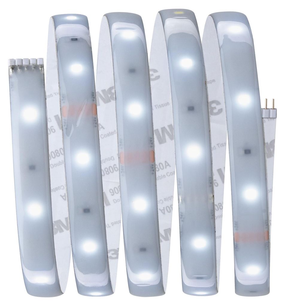 Paulmann MaxLED 250, Universalstreifenleuchte, Ambiente, Drinnen, Silber, IP44, Tageslicht