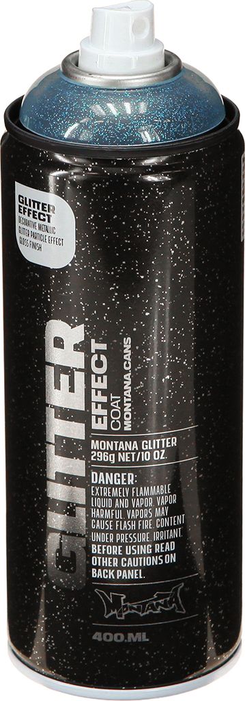 Glitter Spray Montana Effect Sprühlack Blau Cosmos 400ml Produktbild 