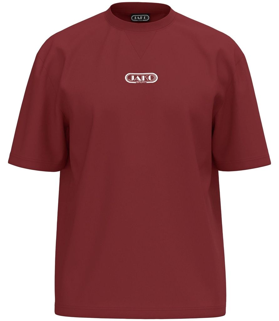 Jako T-Shirt Wardrobe - rubinrot, Größe:XS