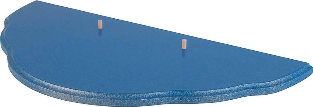 Wolkenstecksystem - Unterbauetage 3 - blau/gold (41x21cm) von Kunstgewerbe Uhlig