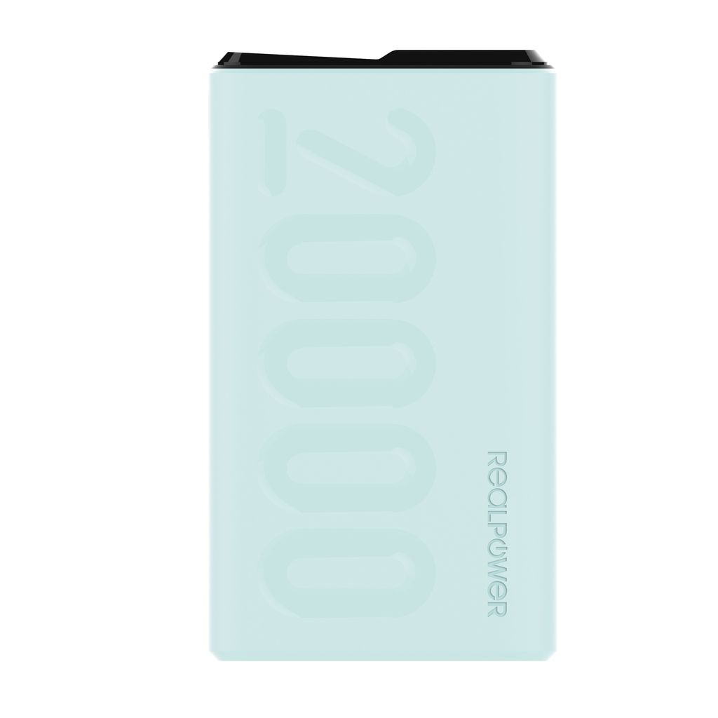 Powerbanka RealPower PB-20000 PD světle modrá Obrázek produktu 