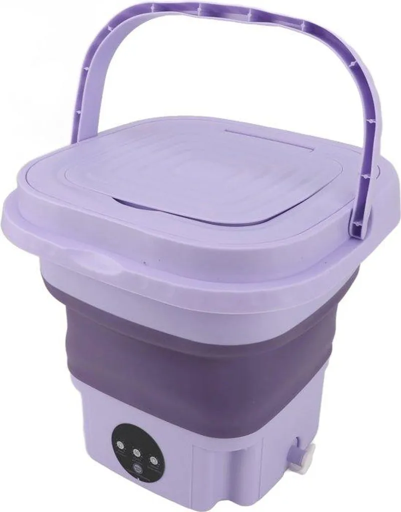 Bac de lavage à la main jetable 11 L blanc pour linge de bébé