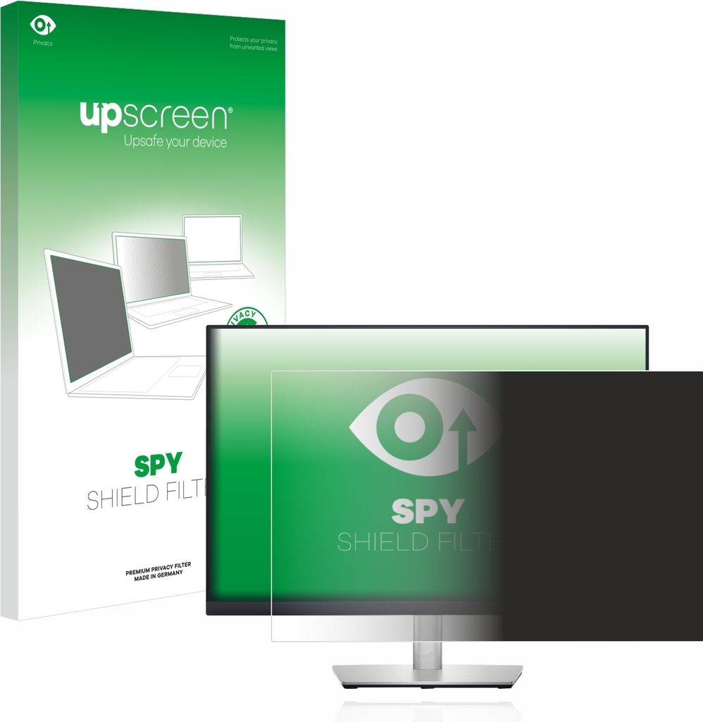 upscreen Blickschutzfilter für Dell Professional P2423 Anti-Spy Privacy Filter Sichtschutz Blaulicht-Schutz