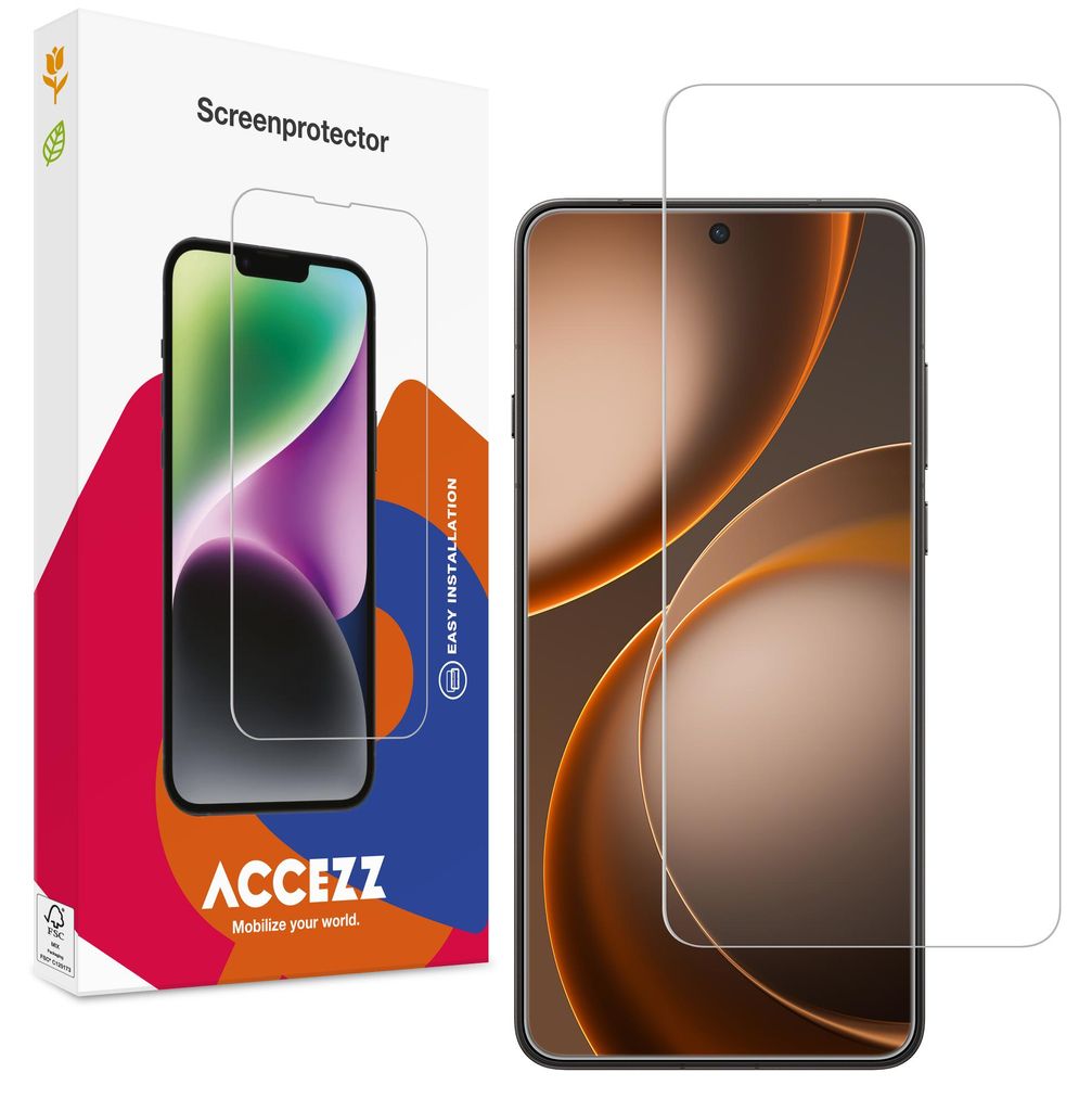 Accezz Displayschutz aus gehärtetem Glas für das Oppo Find X9 Ultra