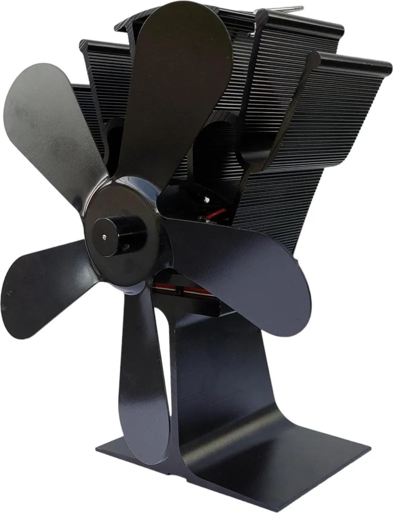 Ventilatore da Camino J.A.D. TOOLS Piantana: Calore Diffuso Senza Corrente